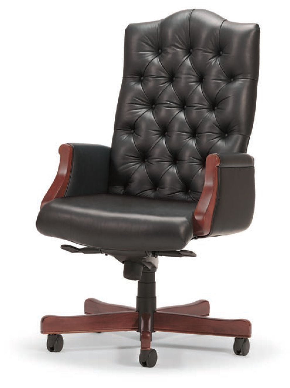 HISTORY COMPANY - The American Diplomat Executive Chair, a handcrafted seat blending prestige, comfort, and timeless design.