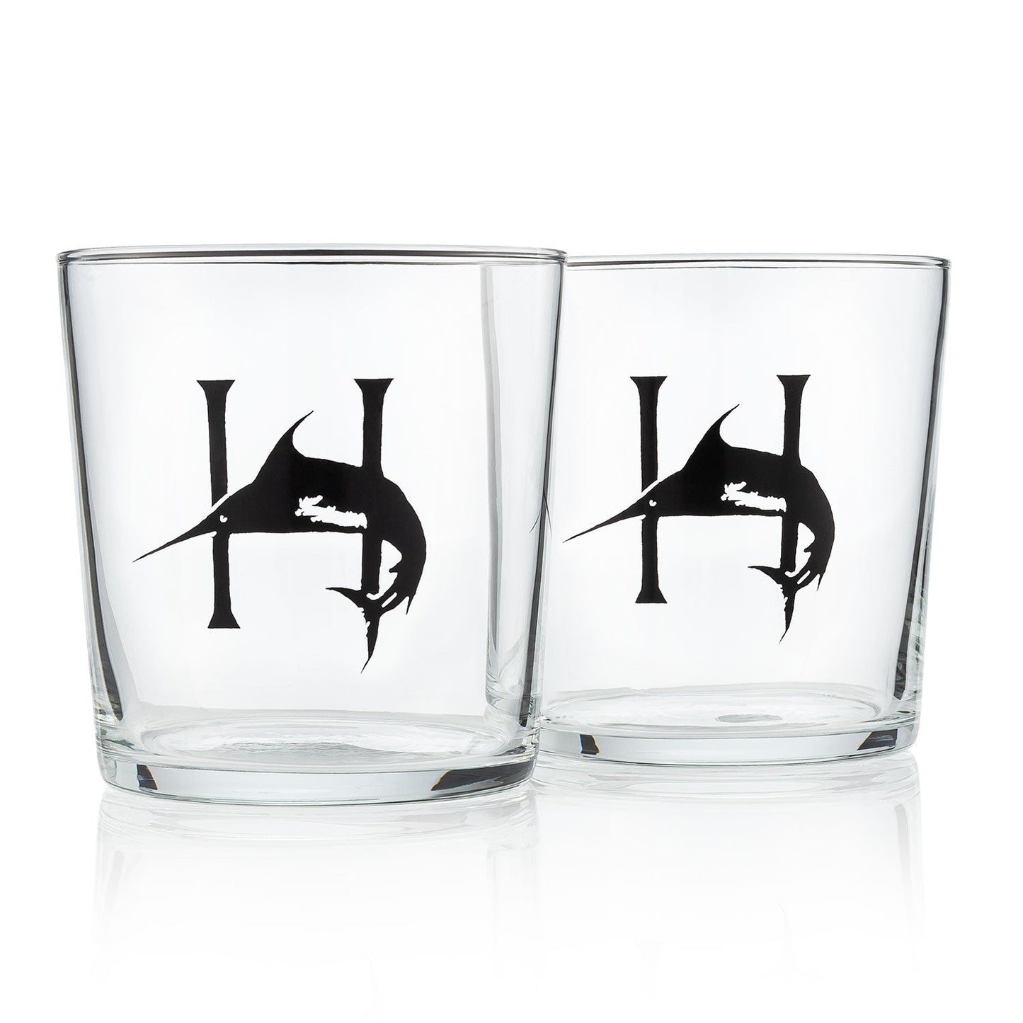 Ernest Hemingway Signature "On the Rocks" Drinking Glass (Gift Box Set of 2) - HISTORY COMPANY