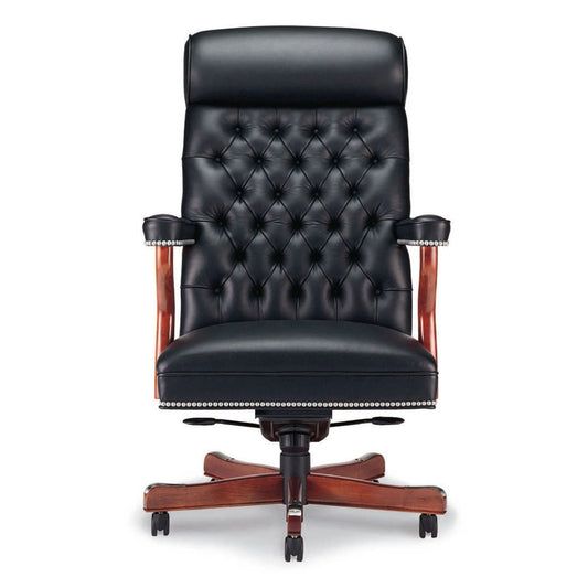 HISTORY COMPANY - The Esquire Signature Executive Chair, a handcrafted seat blending tradition, luxury, and timeless design. 