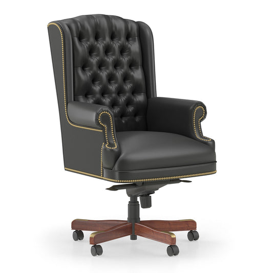 HISTORY COMPANY - President Bill Clinton Oval Office Chair, a handcrafted executive chair with historic American design. 