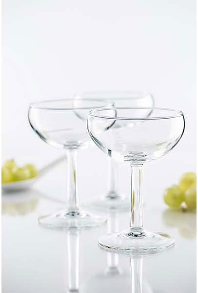 New York “Ladies Who Lunch” 1950 Cocktail Coupe Glass 2-Piece Set