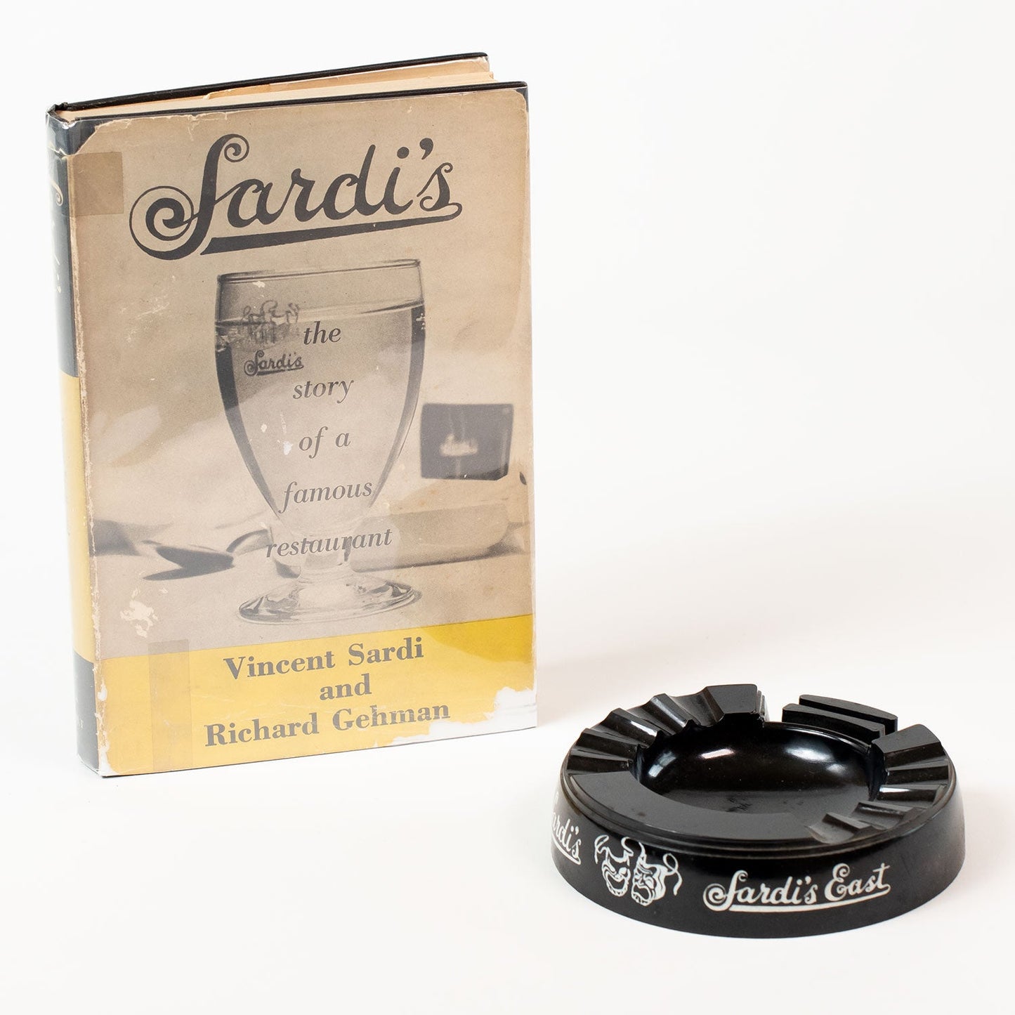 Original Sardi's Ashtray PLUS Vincent Sardi's Story of the Famous Restaurant - HISTORY COMPANY