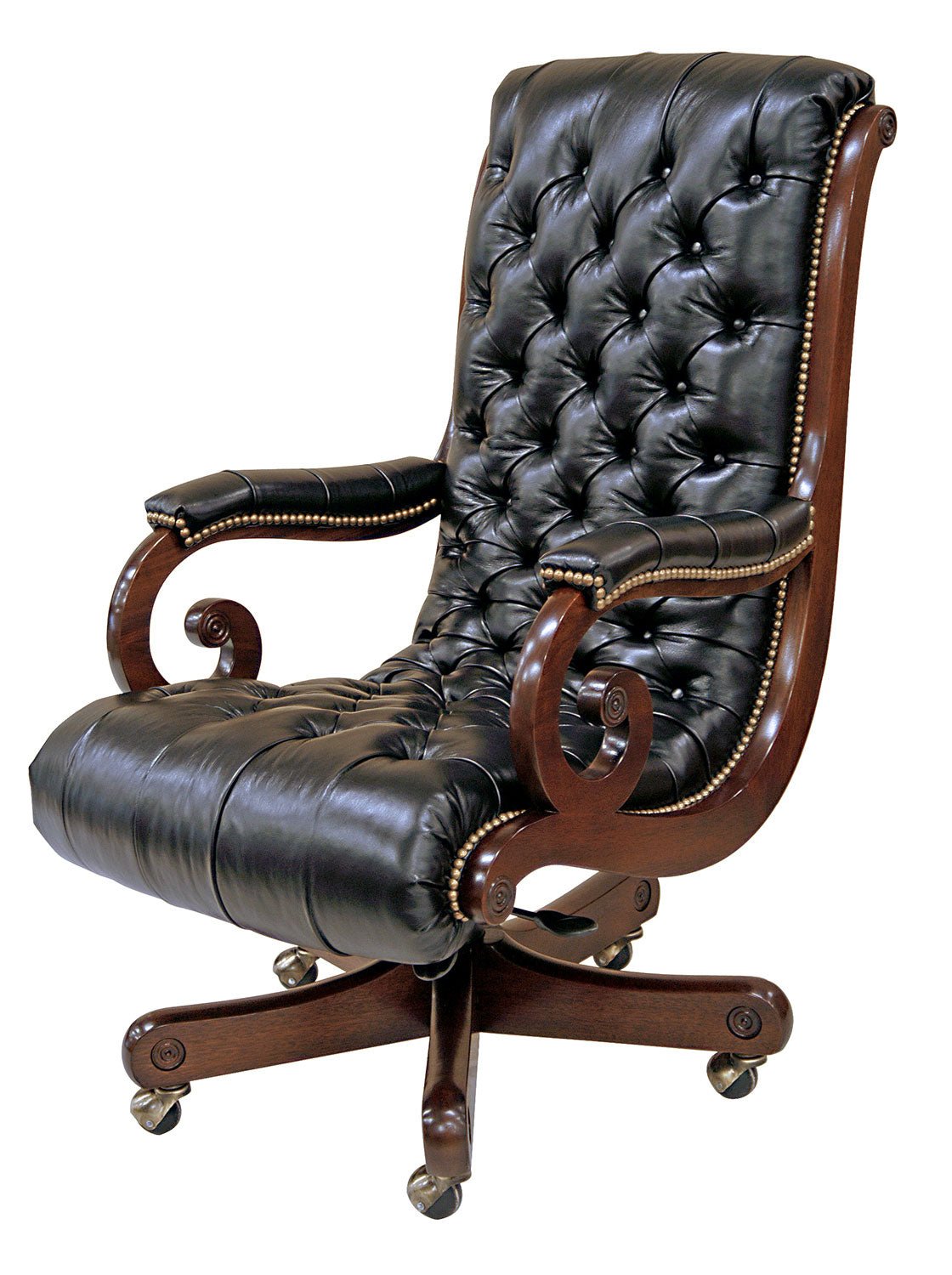 HISTORY COMPANY - The 'Explorer’s Club' Library Room Chair, a timeless executive seat inspired by heritage and adventure.