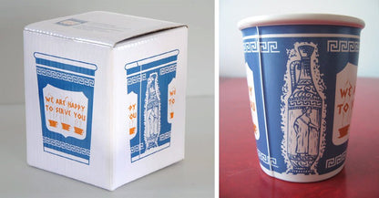 The Original New York Coffee - to - Go Cup (Ceramic Version) - HISTORY COMPANY