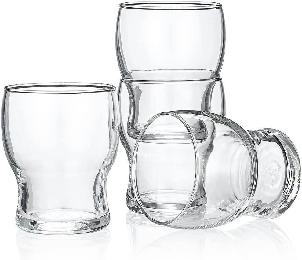 “The Stackable Taster” Multipurpose Tasting Glass, 4 - Piece Set, Use for Miniature Cocktails, Snaquiris, Espressos, Tequila Shots, etc. (Gift Box Collection) - HISTORY COMPANY