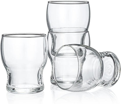 “The Stackable Taster” Multipurpose Tasting Glass, 4 - Piece Set, Use for Miniature Cocktails, Snaquiris, Espressos, Tequila Shots, etc. (Gift Box Collection) - HISTORY COMPANY