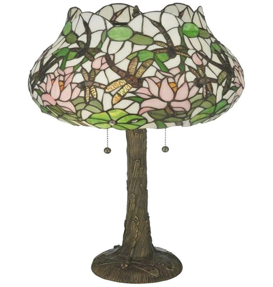 Tiffany Studios "Japanese Dragonfly" Stained Glass Table Lamp - HISTORY COMPANY