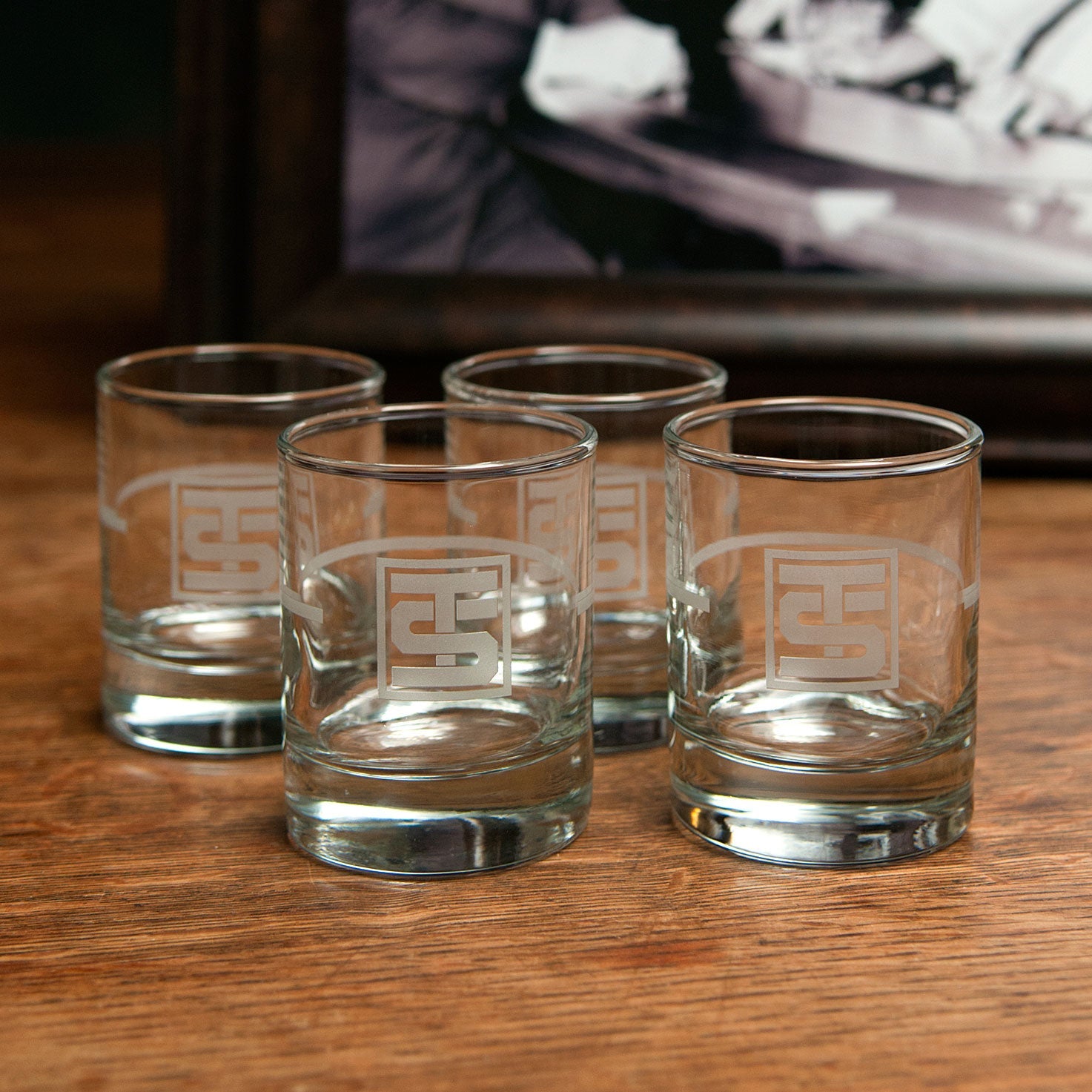 HISTORY COMPANY - Toots Shor 'Saloonkeeper' Shot Glass, a 4-piece set celebrating the legendary New York restaurateur. (