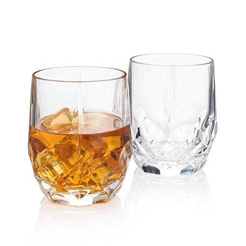 Cole Porter"High Society" Old-Fashioned Cocktail Glass (Gift Box Set of 2)