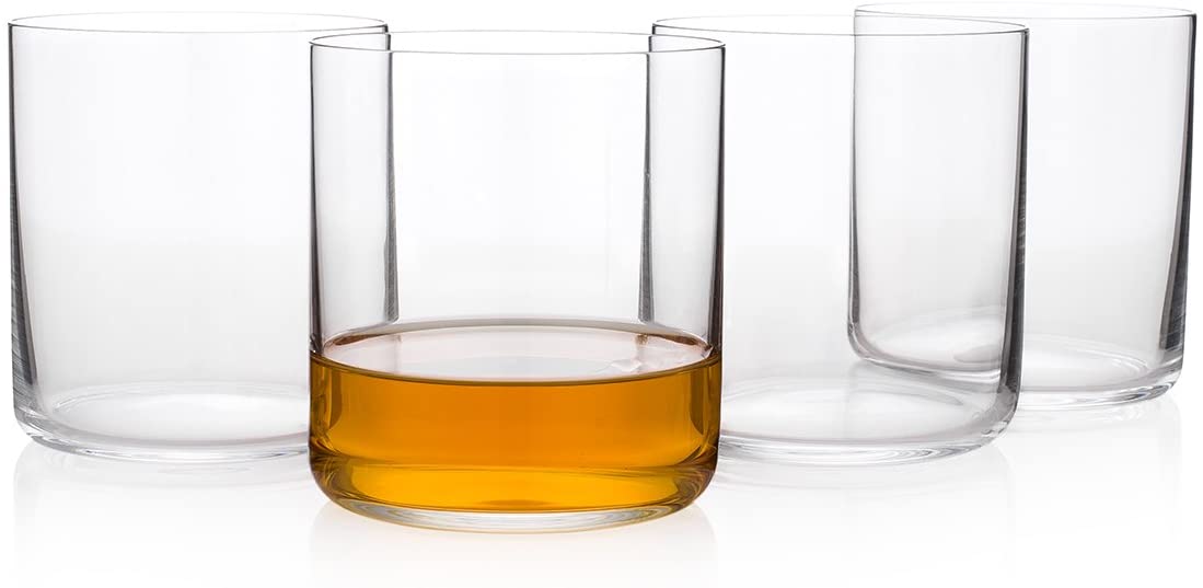 Japanese"Ginza Bar" Whiskey Glass (Gift Box Set of 4)