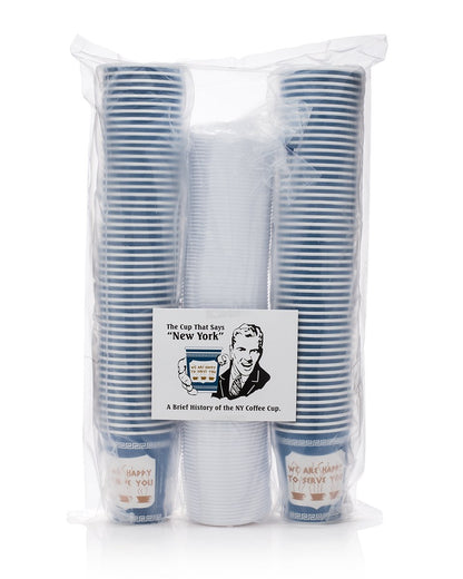 NY Coffee Cup (100 paper cups with lids) by SOLO